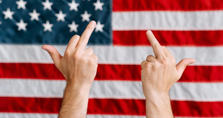 Using our flag for nefarious purposes changes the meaning of the flag.